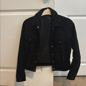 Lucky Brand Velvet western jacket